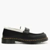 Dr. Martens Penton Black White Smooth