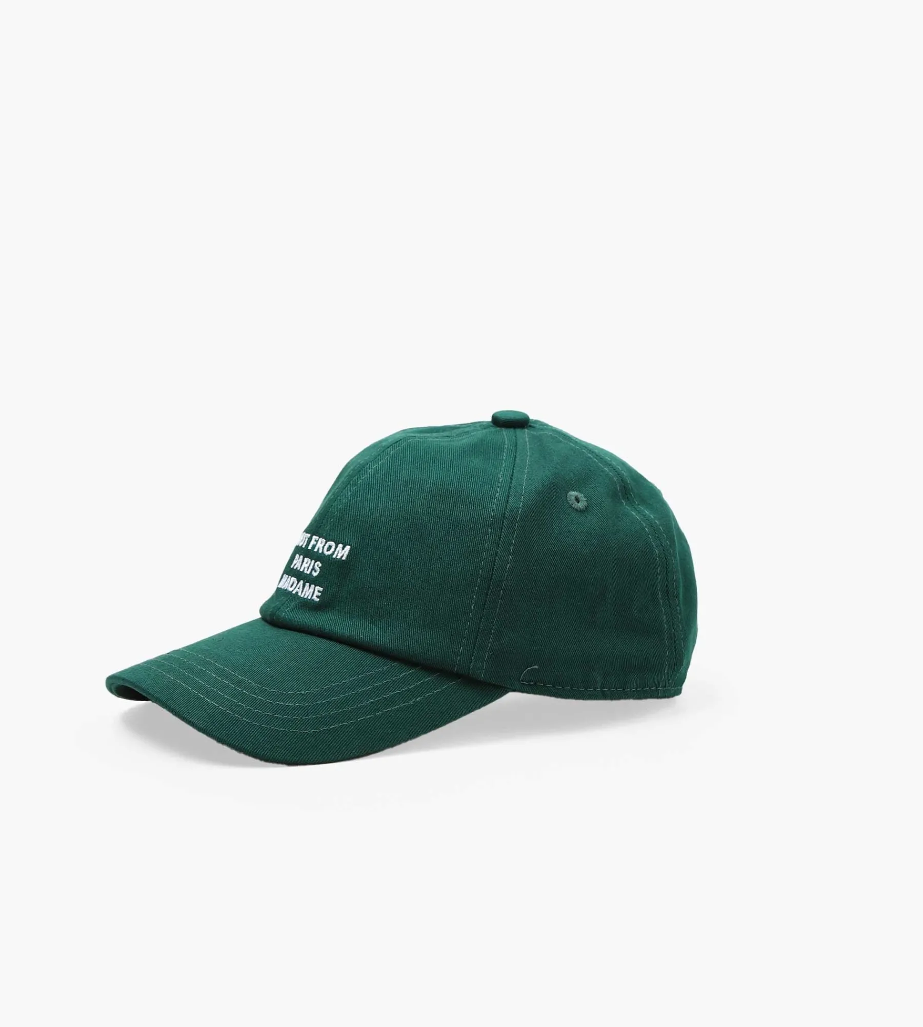 Drôle de Monsieur La Casquette Slogan Dark Green