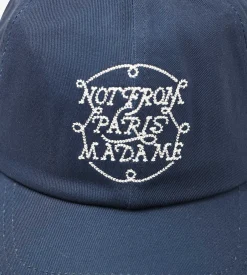 Drôle de Monsieur La Casquette Slogan Tresses Navy