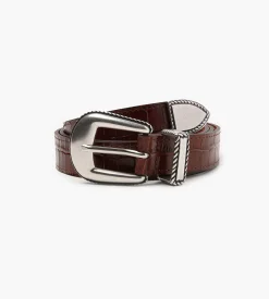 Drôle de Monsieur La Ceinture Croco Brown
