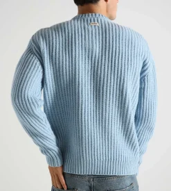 Drôle de Monsieur La Maille Torsades Light Blue