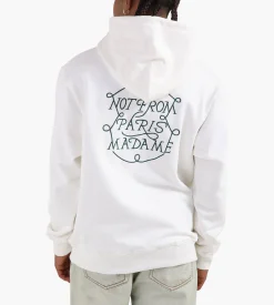 Drôle de Monsieur Le Hoodie Slogan Tresses Off White
