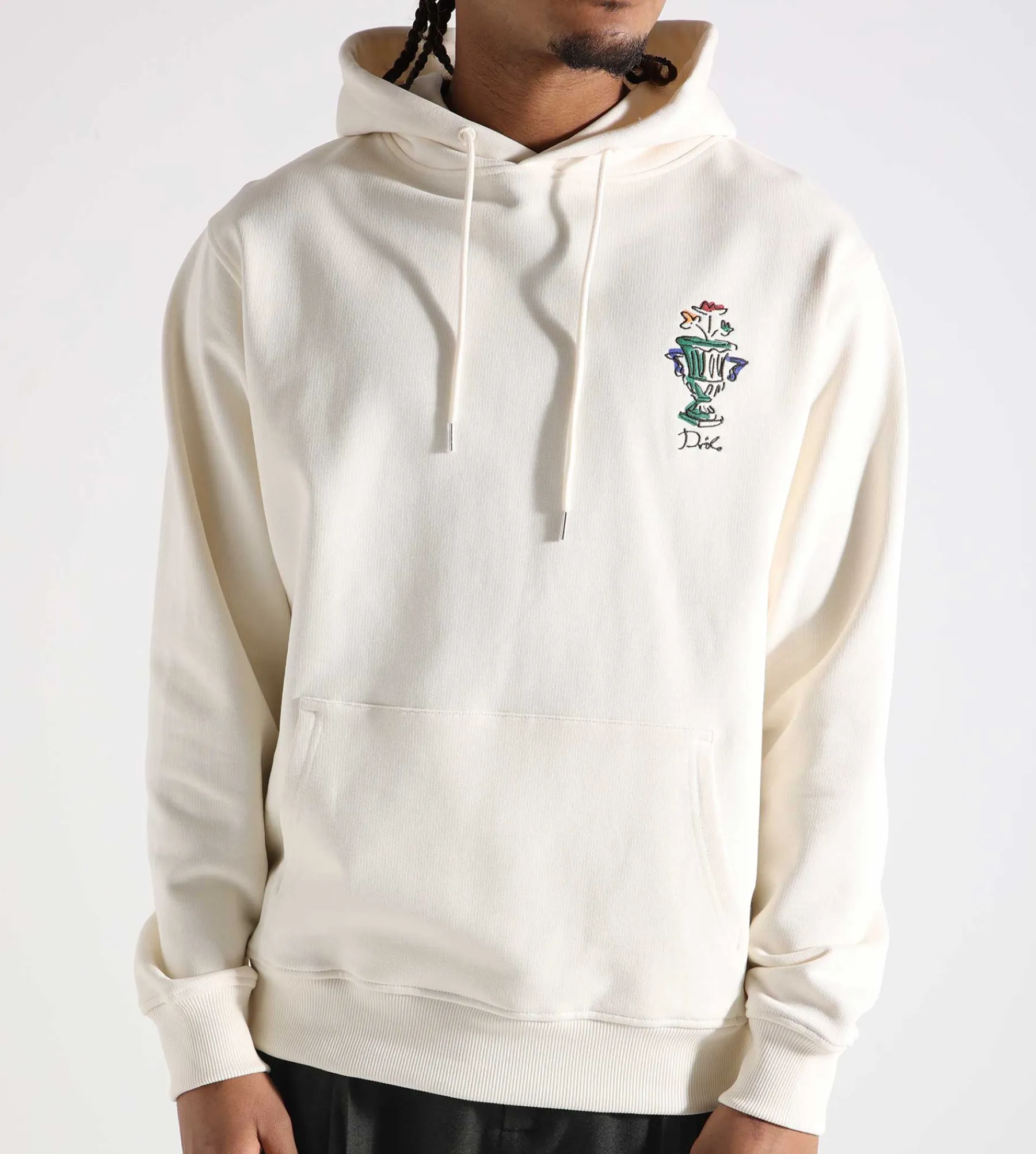 Drôle de Monsieur Le Hoodie Vase Cream