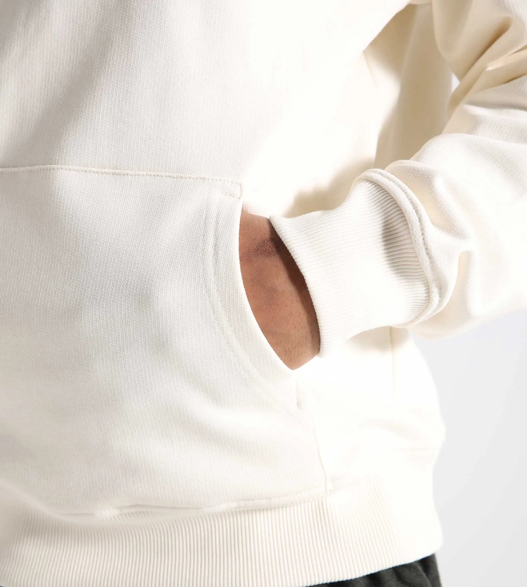 Drôle de Monsieur Le Hoodie Vase Cream