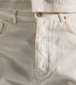 Drôle de Monsieur Le Jean Baggy …cru Off White