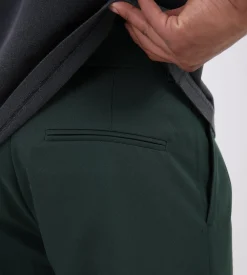 Drôle de Monsieur Le Pantalon Cargo Laine Forest Green