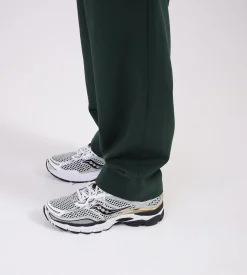 Drôle de Monsieur Le Pantalon Cargo Laine Forest Green