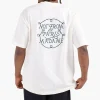 Drôle de Monsieur Le T-shirt Slogan Tresses Off White