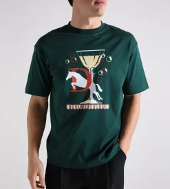 Drôle de Monsieur Le T-Shirt Polo Dark Green