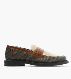 Filling Pieces Loafer Reed Beige Green