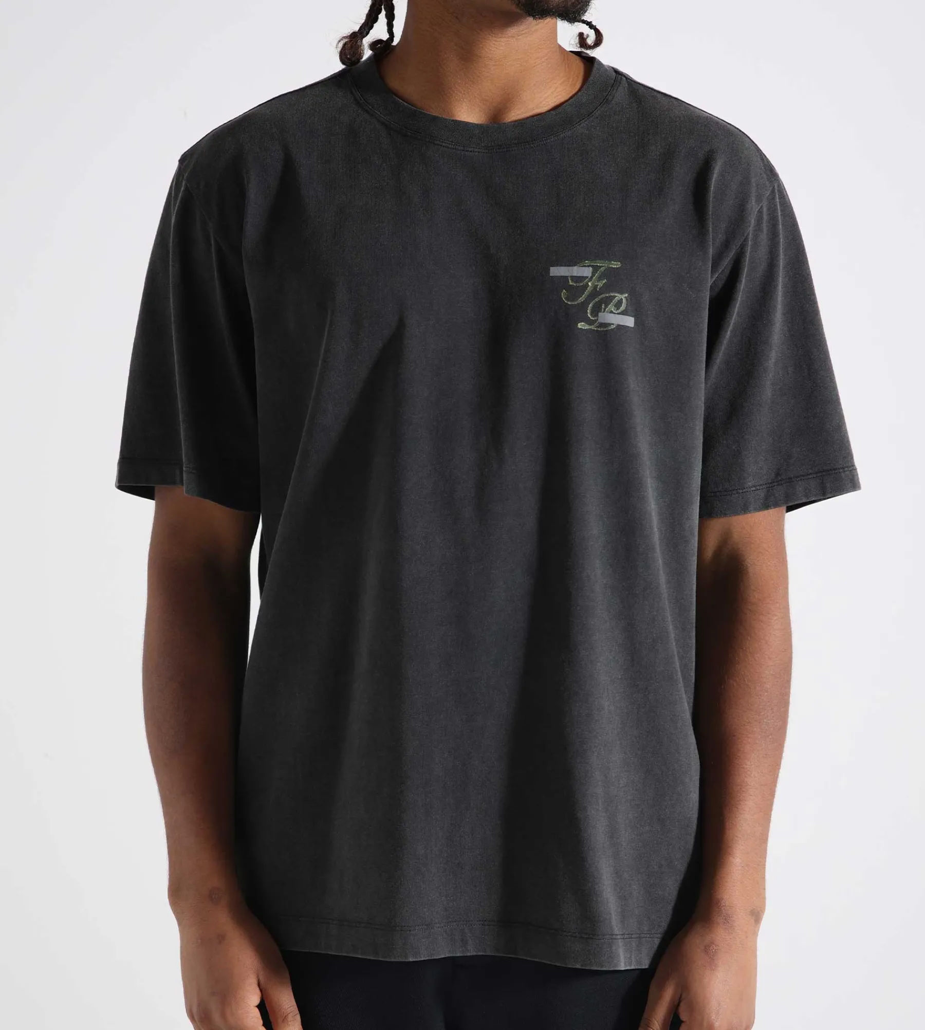 Filling Pieces T-shirt Topiary Vintage Black