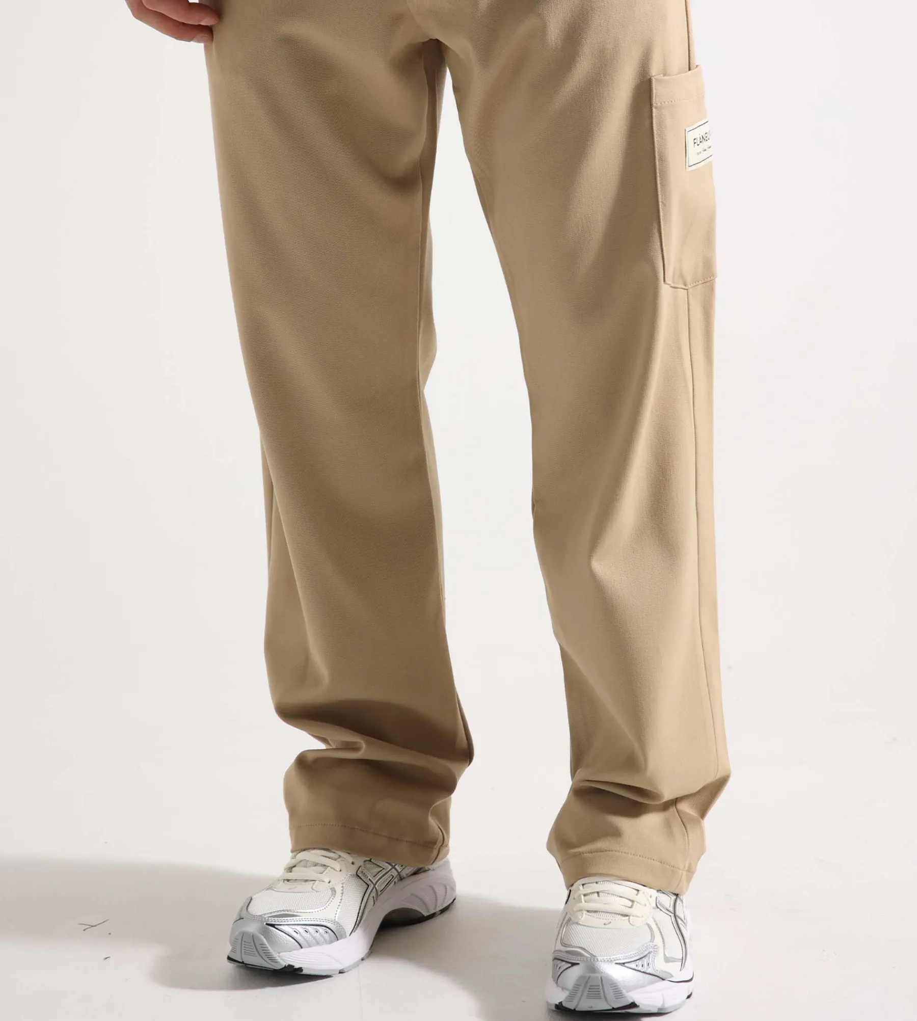 Flâneur Atelier Tailored Trousers Tan