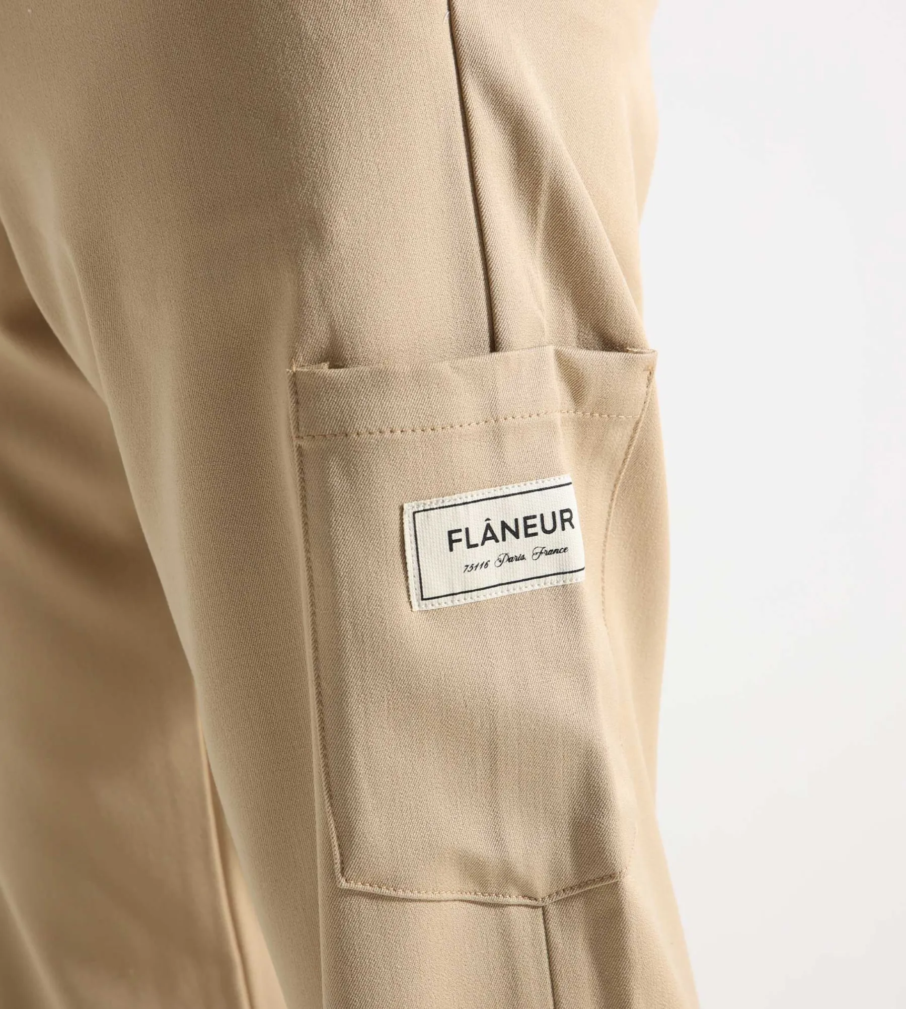 Flâneur Atelier Tailored Trousers Tan