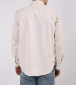 Flâneur Embroidered Turtle Shirt Ecru