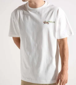Flâneur Lanterns of Love T-Shirt White