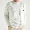 Flâneur Signature Cardigan Creme