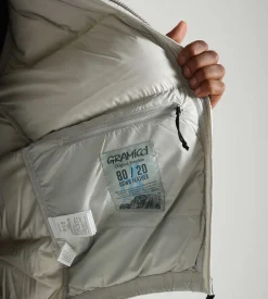 Gramicci Down Puffer Vest Light Beige