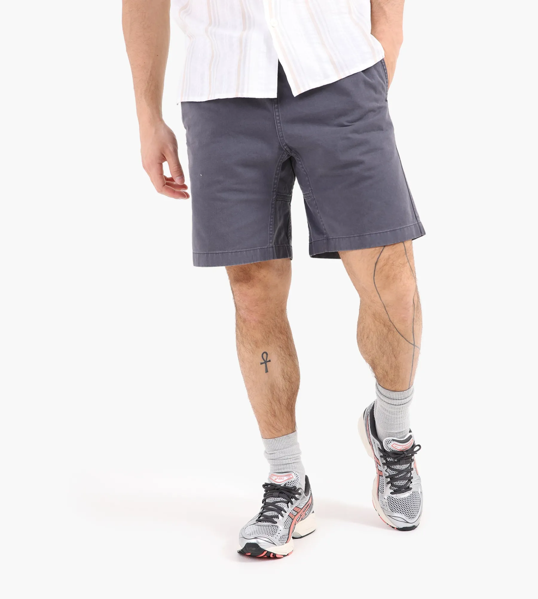 Gramicci G-Short Pigment Dyed Fossil Grey Pigment