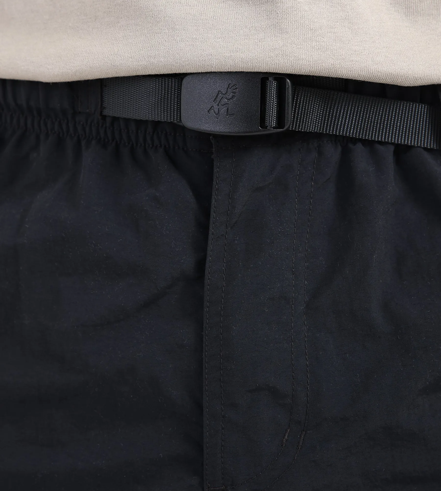 Gramicci Nylon Utility Short Black x Dark Brown