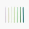 HAY Gradient Candle Set of 7 Greens