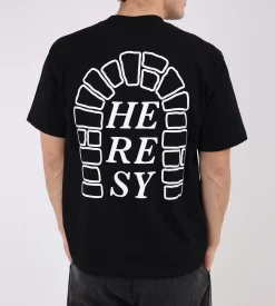 Heresy Arch Tee Black