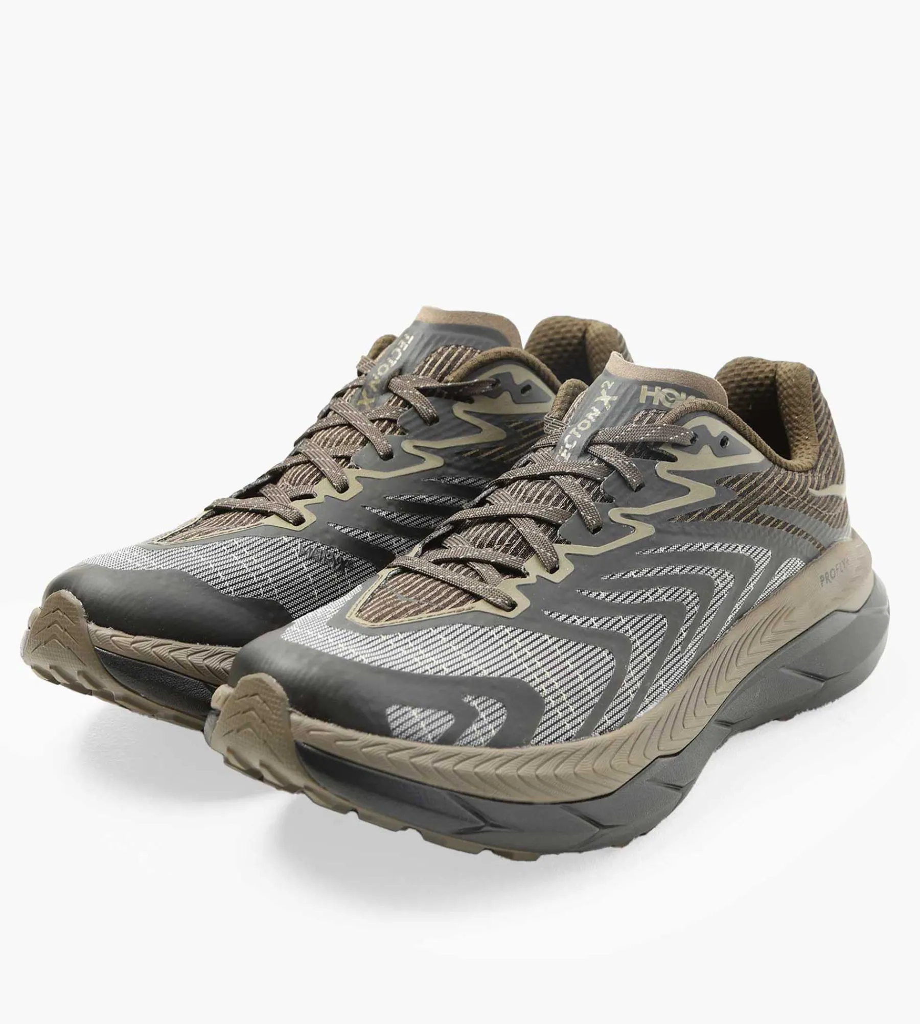 Hoka U Tecton X 2 TS Deep Umber Black