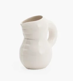 Home Studyo Jug Emily Bone White Gloss