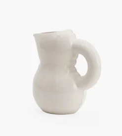 Home Studyo Jug Emily Bone White Gloss