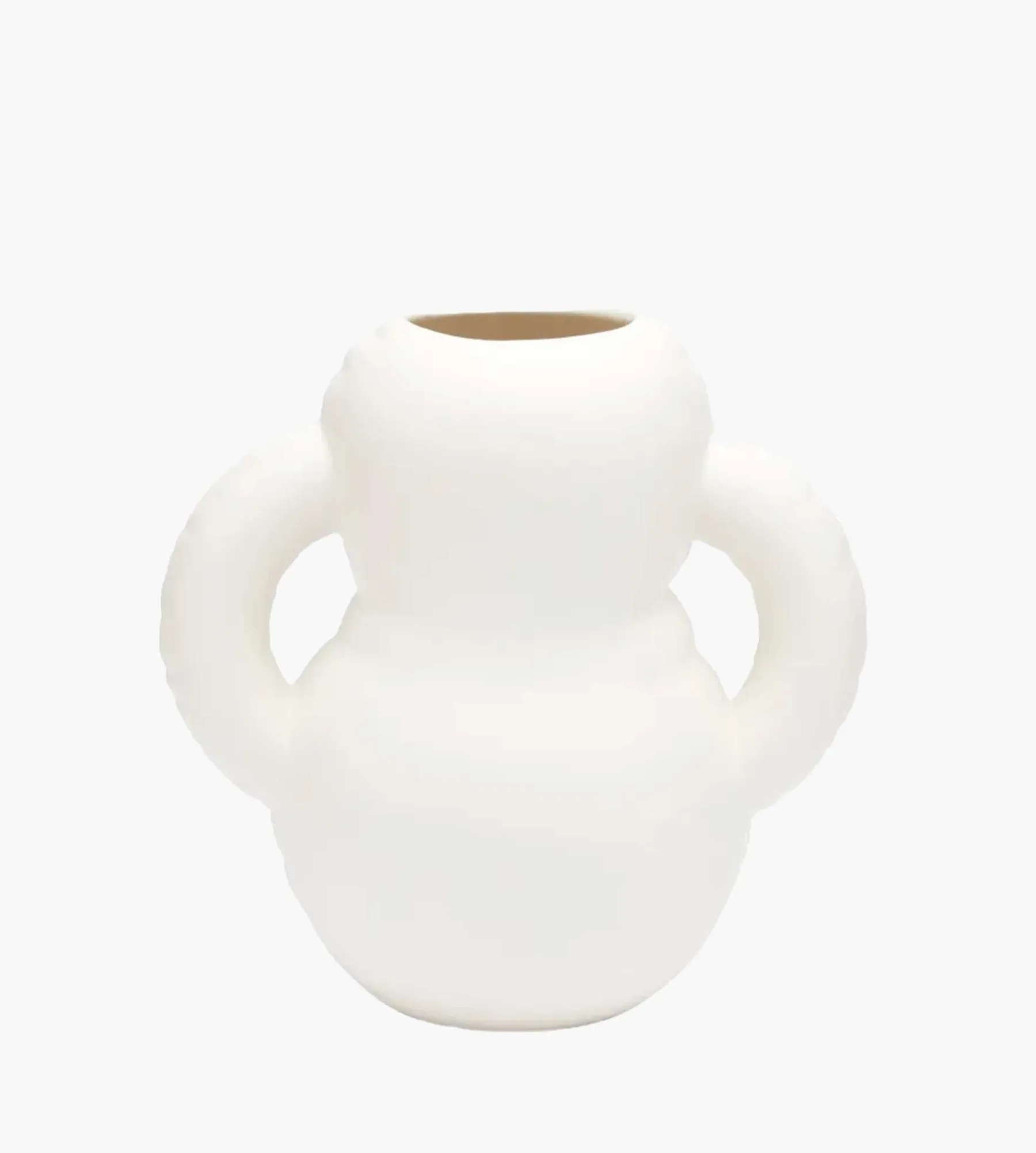 Home Studyo Vase Oscar Bone white