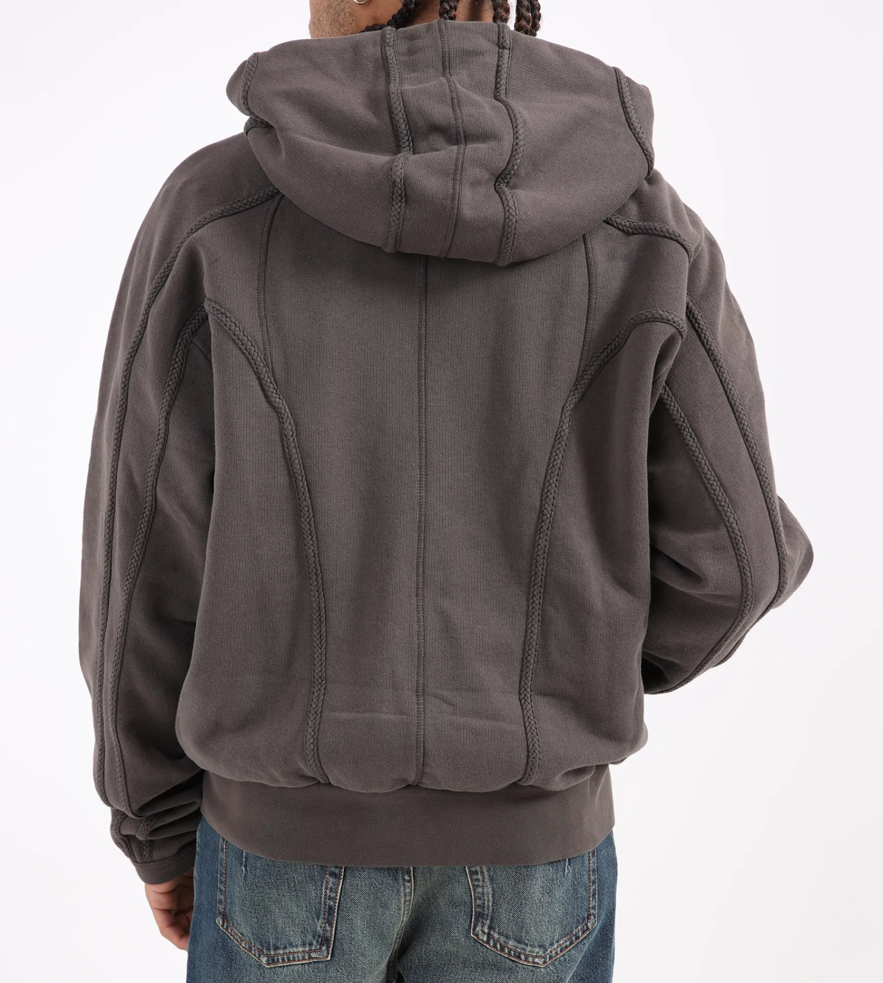 J.L-A.L Plio Hoodie Zinc
