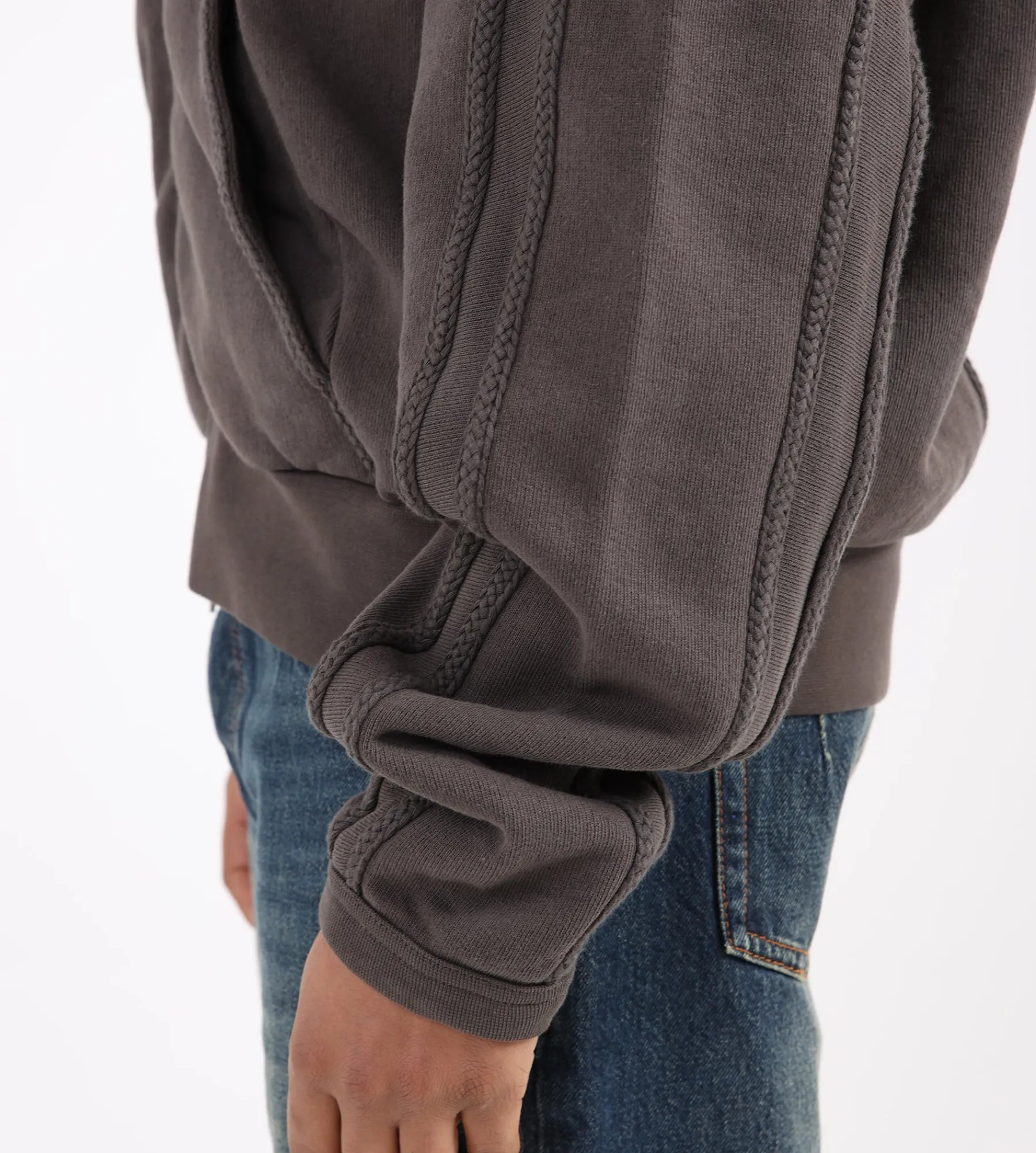 J.L-A.L Plio Hoodie Zinc