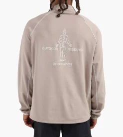 KA_YO Half Zip Base Layer Solaris Sand