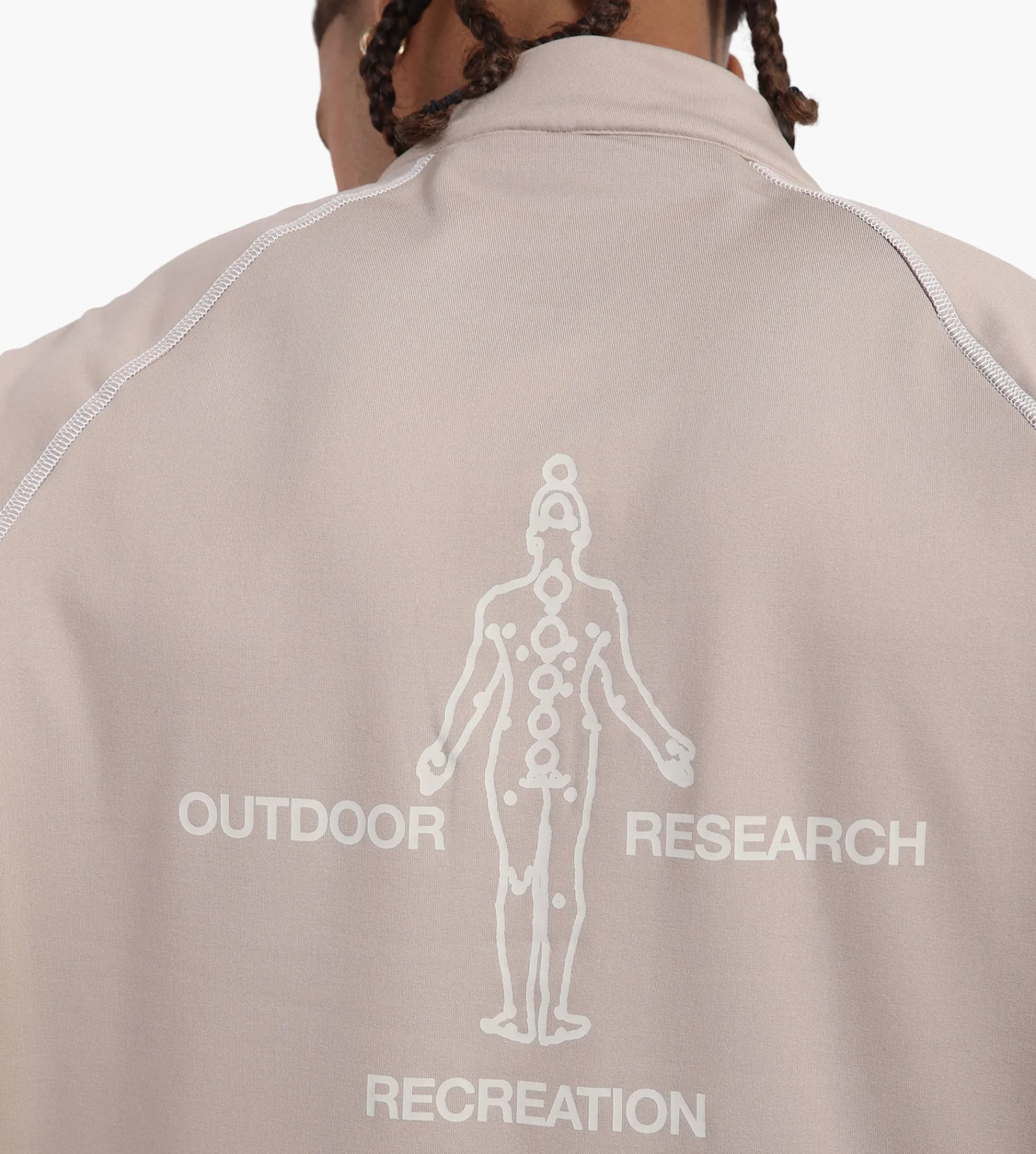 KA_YO Half Zip Base Layer Solaris Sand