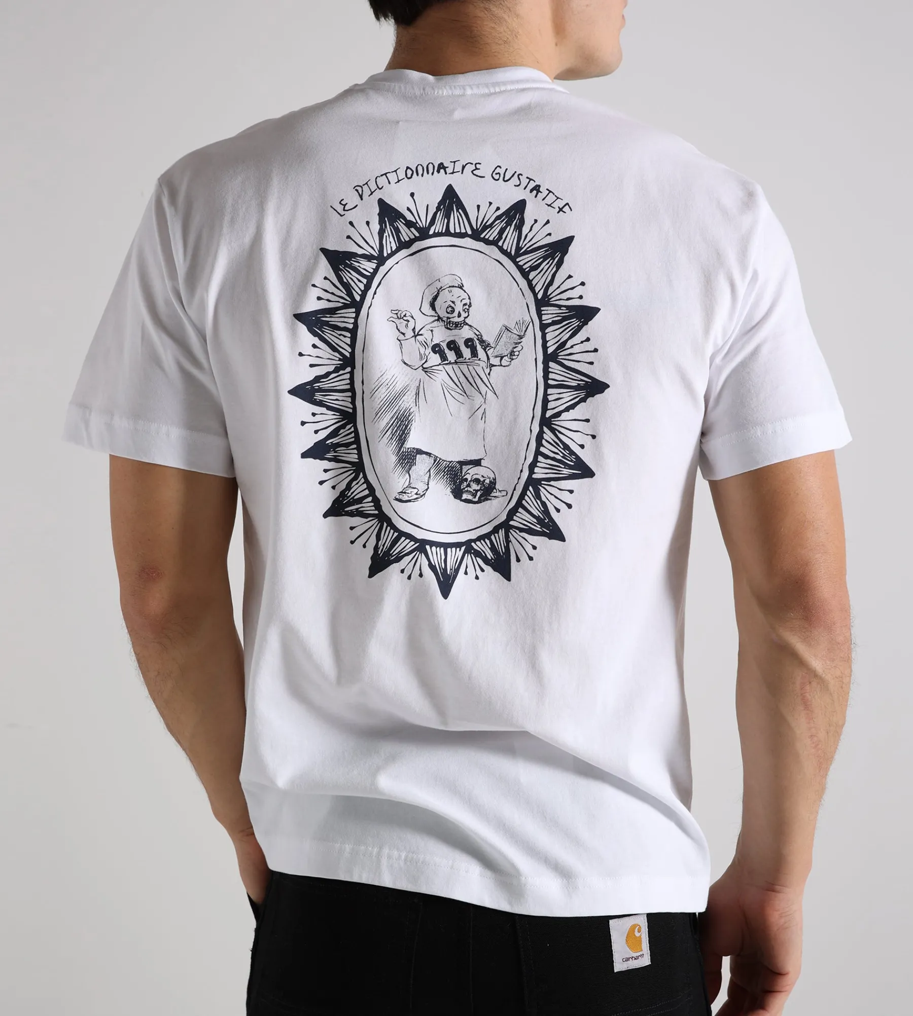 Libertine-Libertine Beat Dictionaire T-Shirt 1868 White