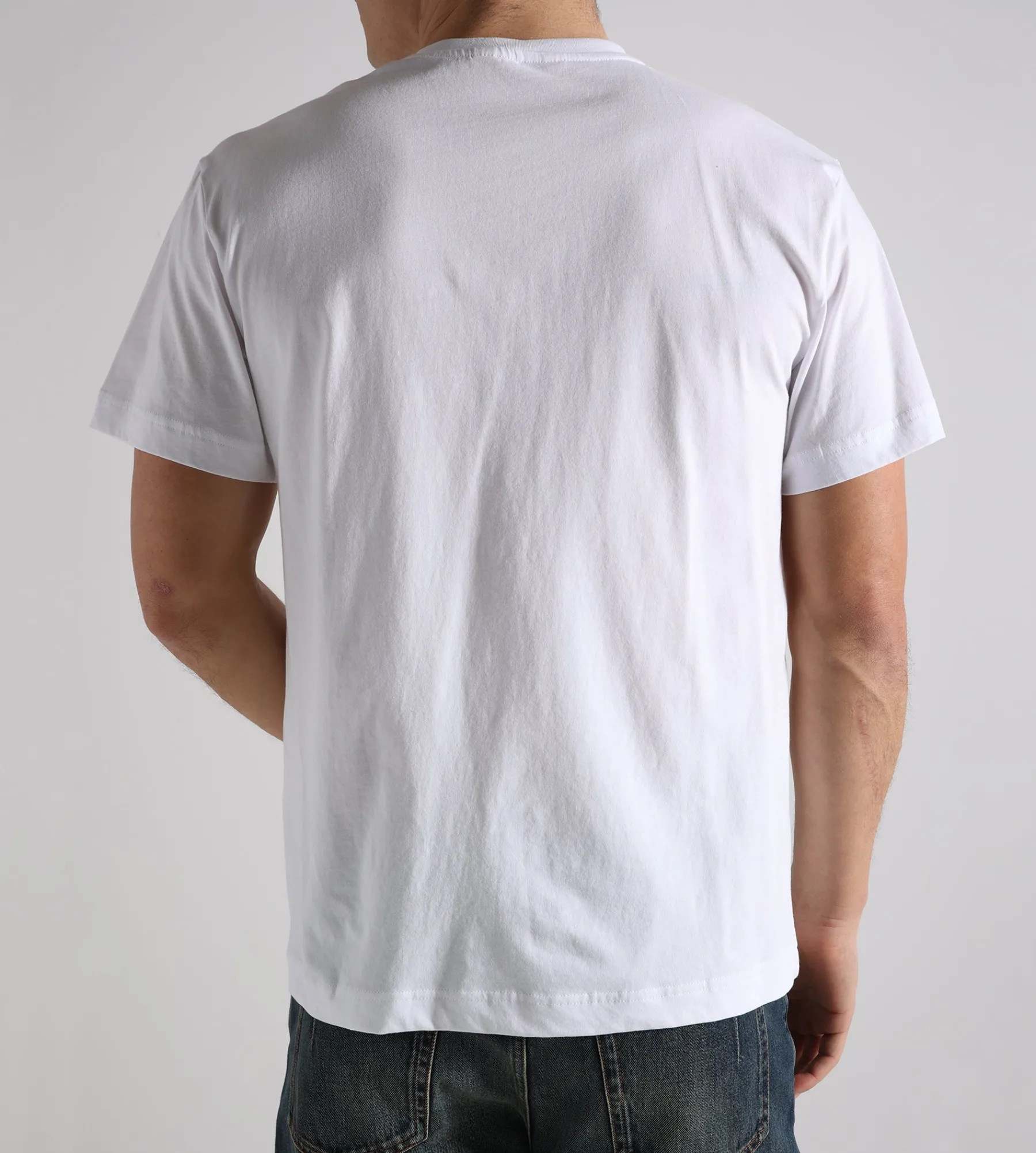 Libertine-Libertine Beat Skewer T-Shirt 1868 White