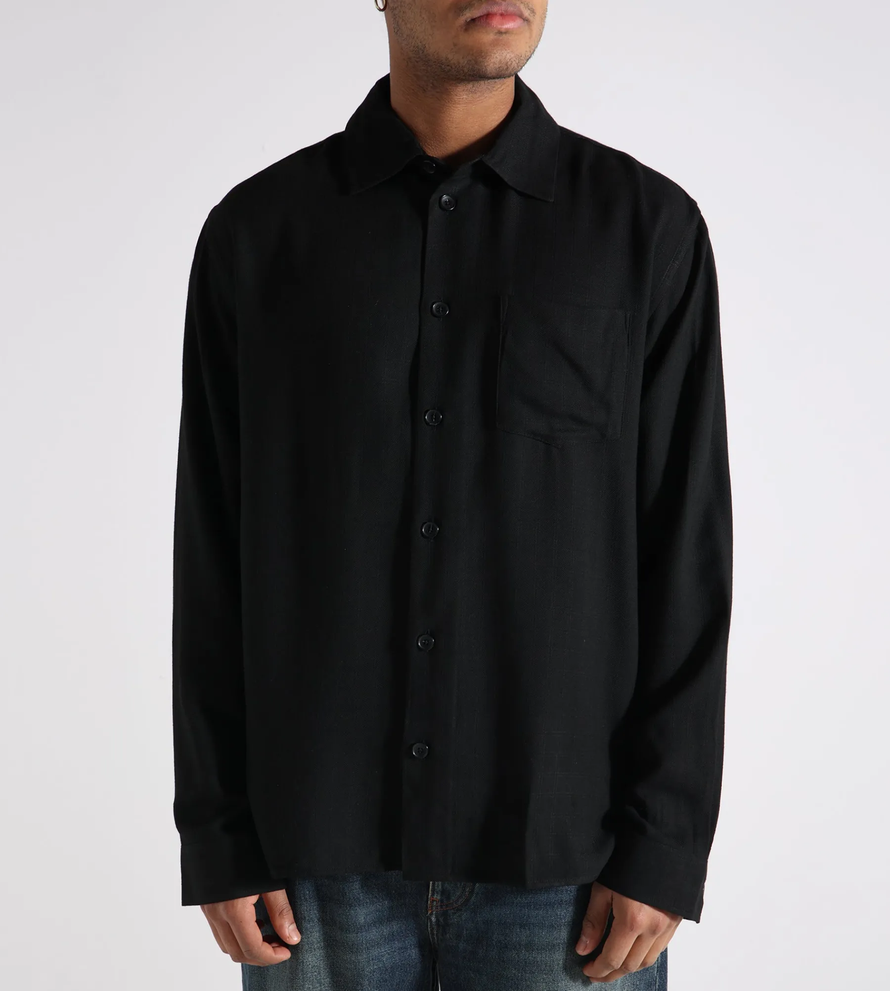 Libertine-Libertine Record Shirt 3528 Black