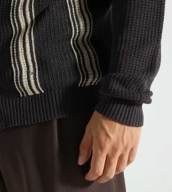 Magic Castles Frank Cardigan Charcoal Mesh