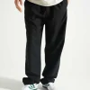 New Amsterdam Surf Association Lined Wool Work Trousers Black