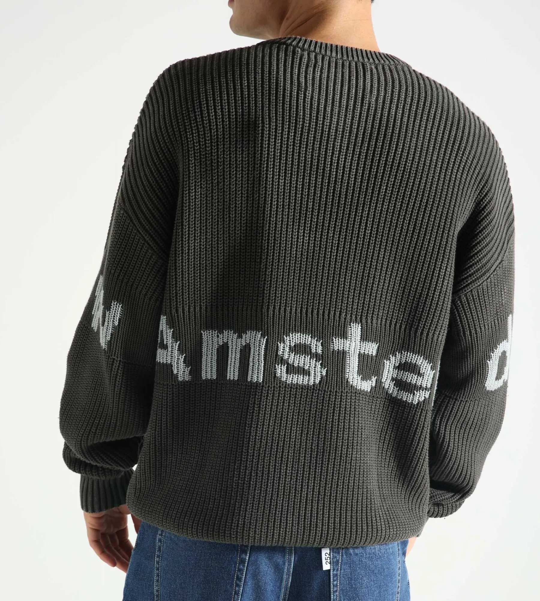 New Amsterdam Surf Association Logo Crew Knit Eiffel Tower