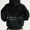 New Amsterdam Surf Association Logo Hoodie Black