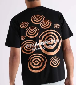 New Amsterdam Surf Association Ripple Tee Black Bronze