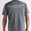 New Amsterdam Surf Association Logo Tee Grey Bronze