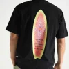 New Amsterdam Surf Association Surfboard Tee Black