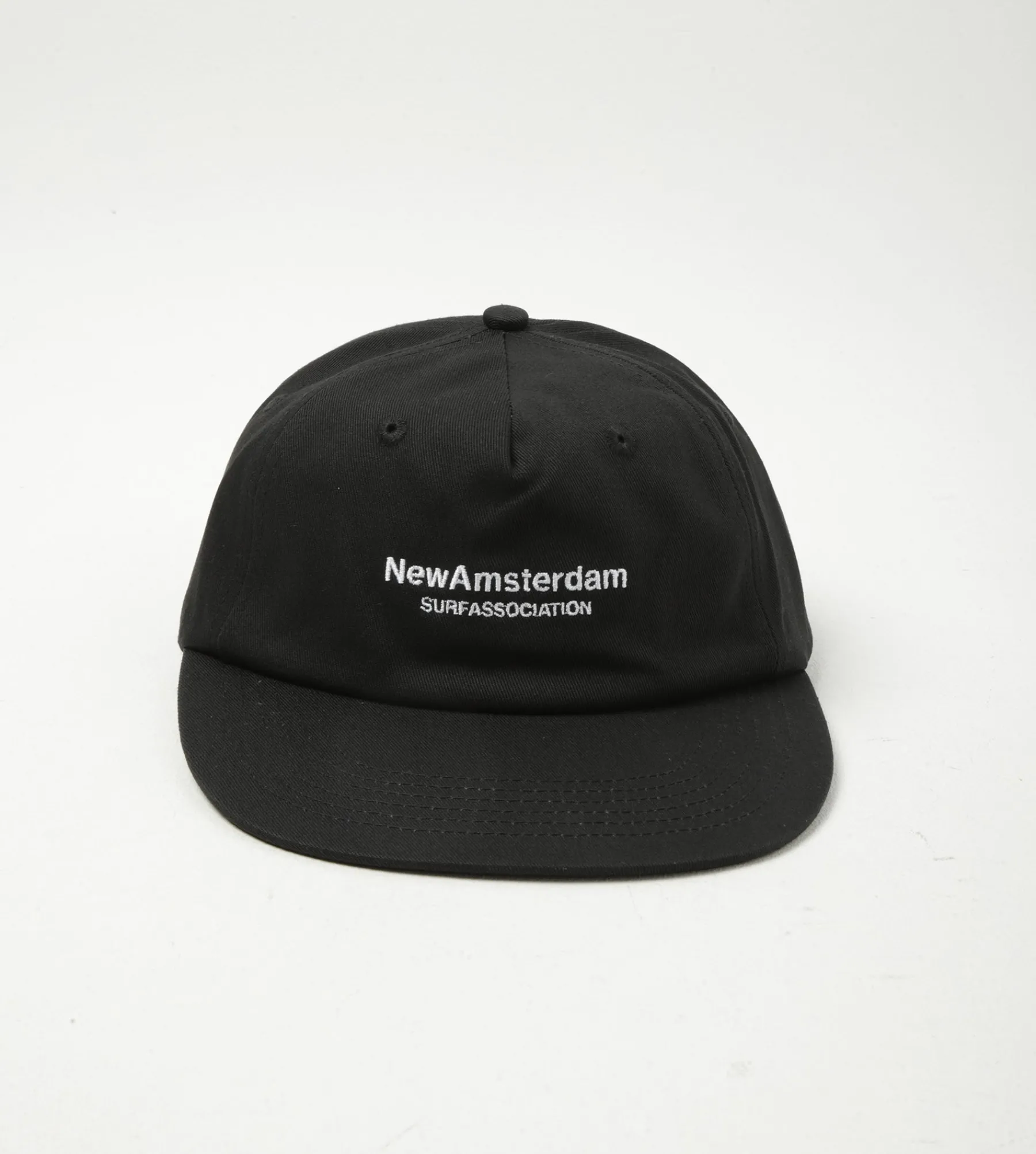 New Amsterdam Surf Association Name Cap Black Denim