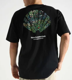 New Amsterdam Surf Association Tall Grass Tee Black