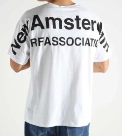 New Amsterdam Surf Association Big Name Tee White