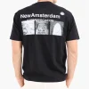 New Amsterdam Surf Association Photo Print Tee Black