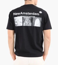 New Amsterdam Surf Association Photo Print Tee Black