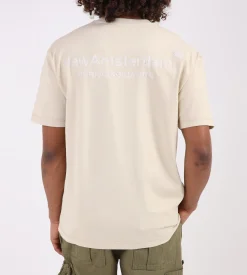 New Amsterdam Surf Association Logo Tee Washed Embro Seneca Rock