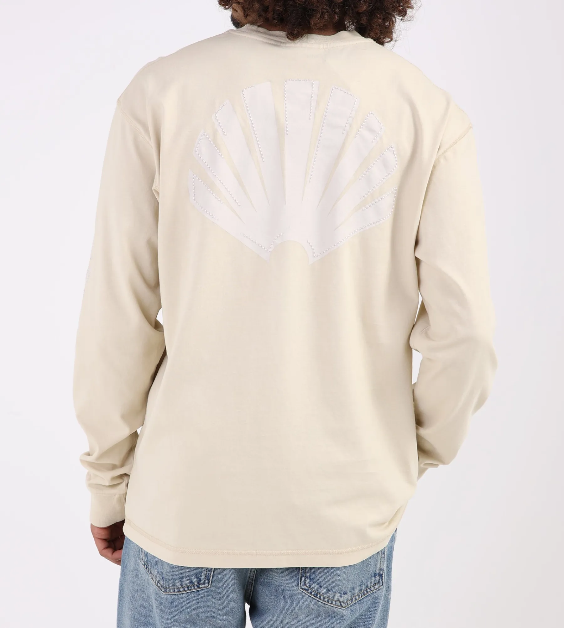 New Amsterdam Surf Association Logo Longsleeve Washed Embro Seneca Rock